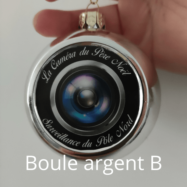 Boule Caméra du Père Noël