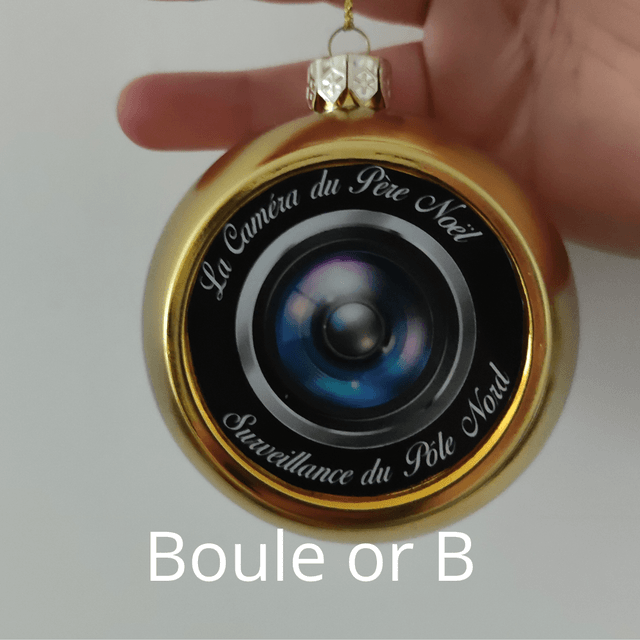 Boule Caméra du Père Noël
