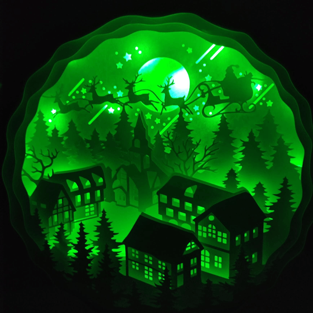 Lightbox Noël 