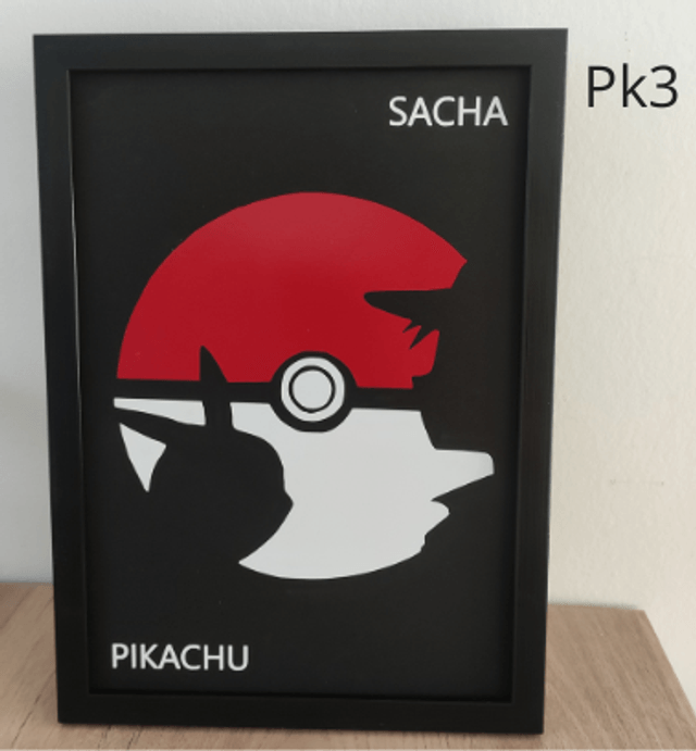 Cadres inspirés de Pokemon