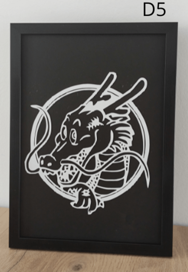 Cadres inspirés de Dragon Ball