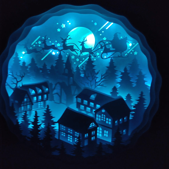 Lightbox Noël 