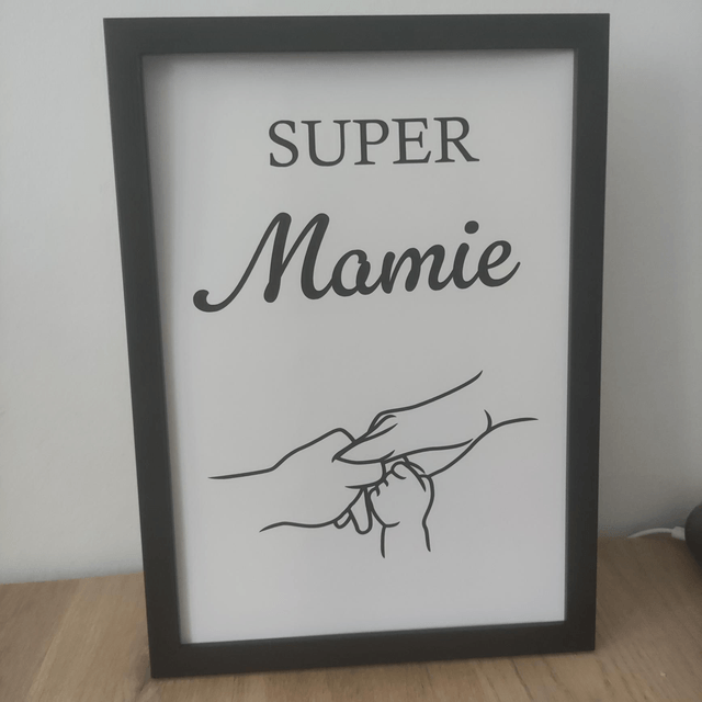 Cadre entièrement personnalisable Mains