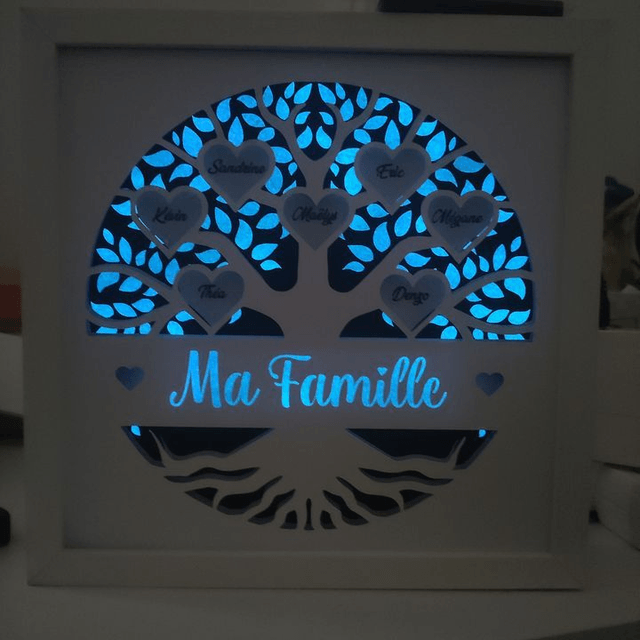 Arbre de vie Led personnalisé (me contacter pour réalisation selon vos goûts)