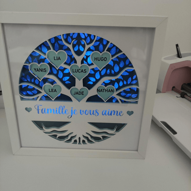Arbre de vie Led personnalisé (me contacter pour réalisation selon vos goûts)