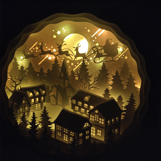 Lightbox Noël 