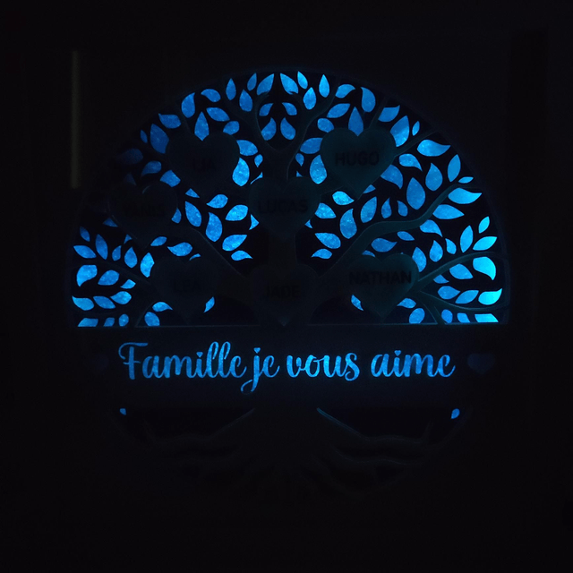 Arbre de vie Led personnalisé (me contacter pour réalisation selon vos goûts)