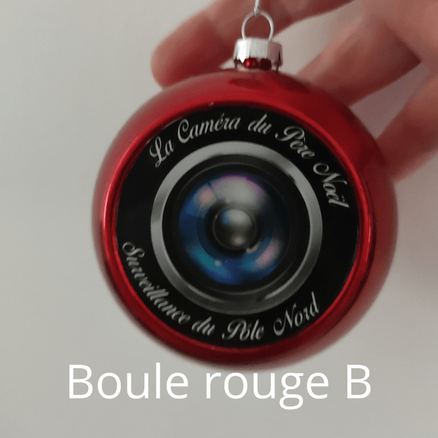 Boule Caméra du Père Noël