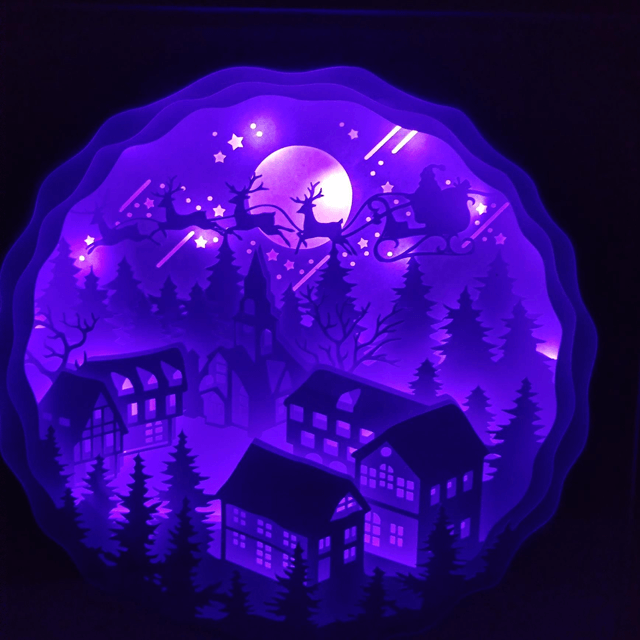 Lightbox Noël 