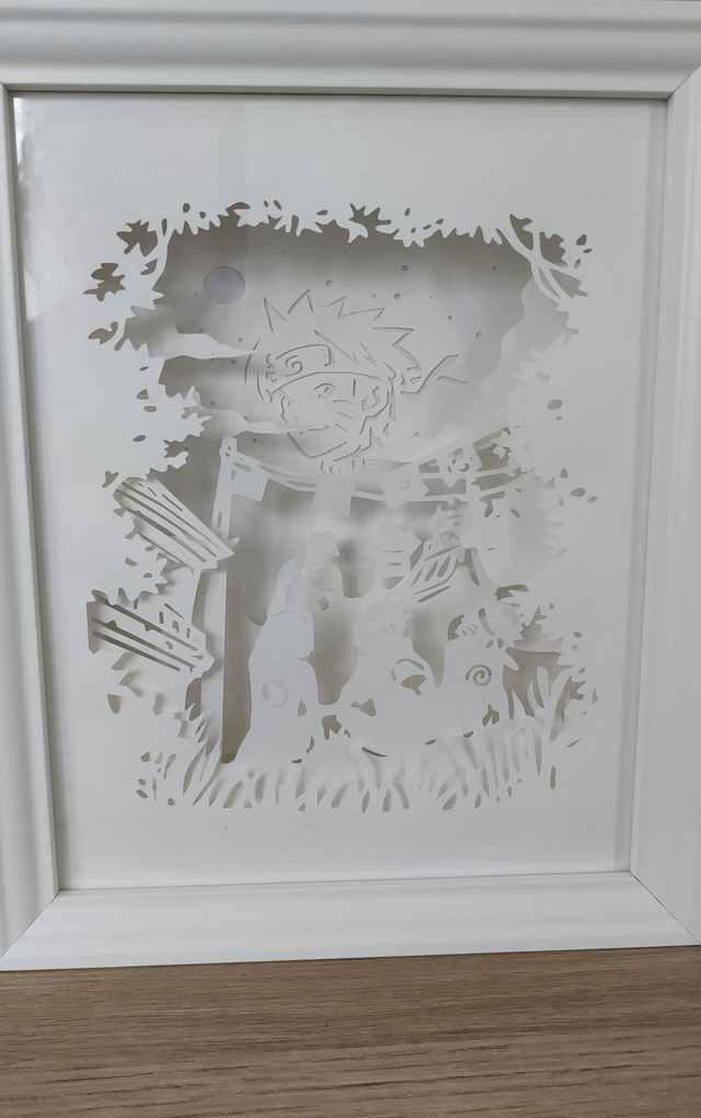 Lightbox inspirée de Naruto
