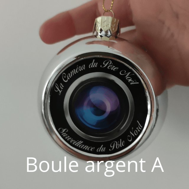 Boule Caméra du Père Noël