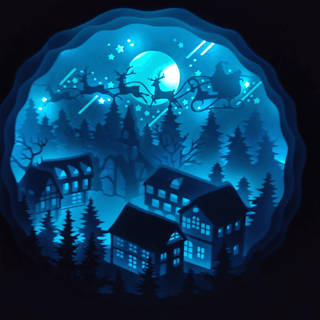 Lightbox Noël 